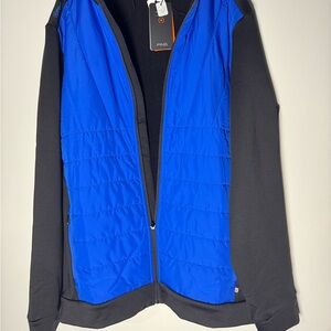 PING Vernon Golf Jacket NWT Men's XXL Blue Black Performance Jacket